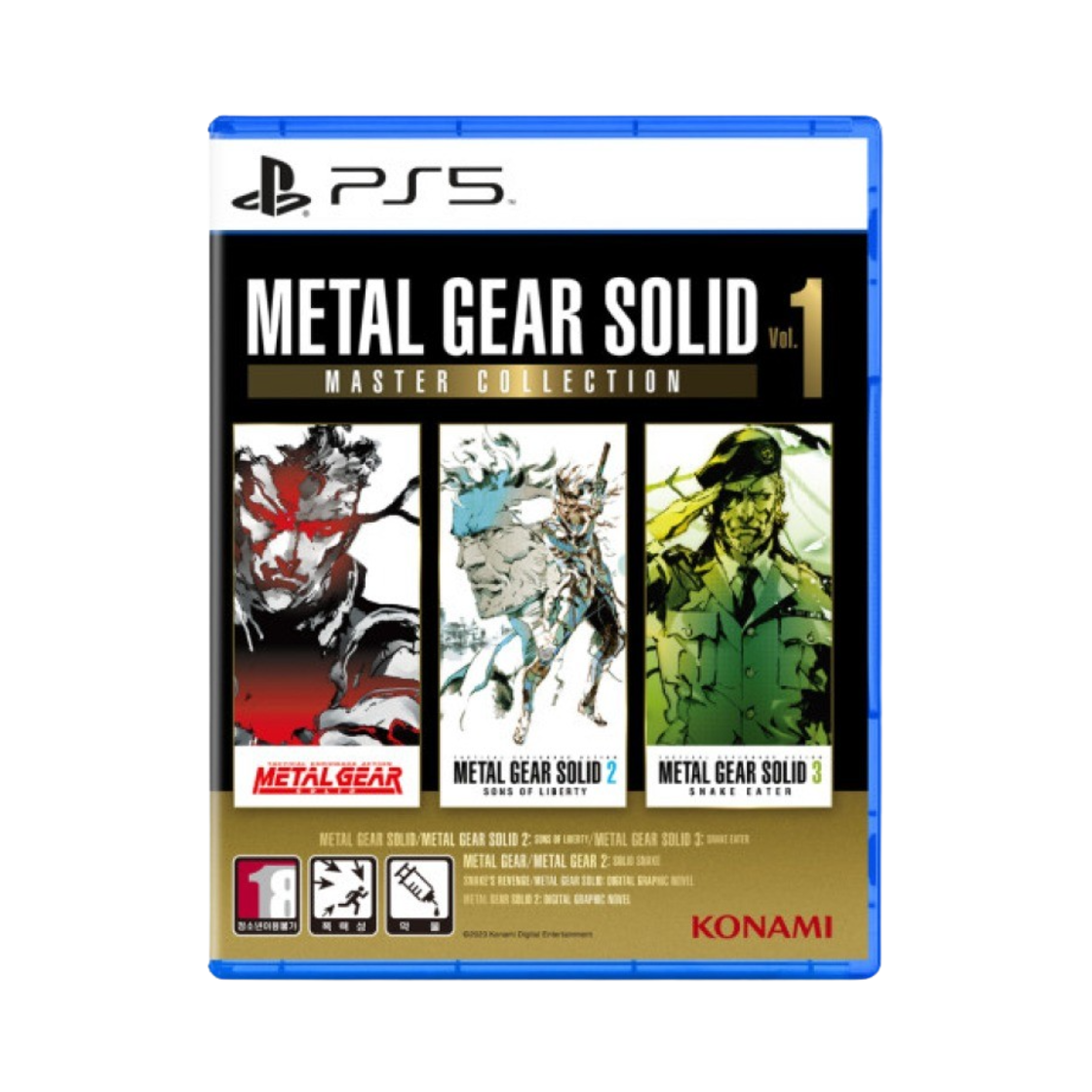 플레이스테이션 5 메탈기어 솔리드 마스터 콜렉션 : Vol.1 (국내 정식 발매 제품)(Playstation 5 Metal Gear Solid Master Collection : Vol.1 (Korean Ver.)) - 1