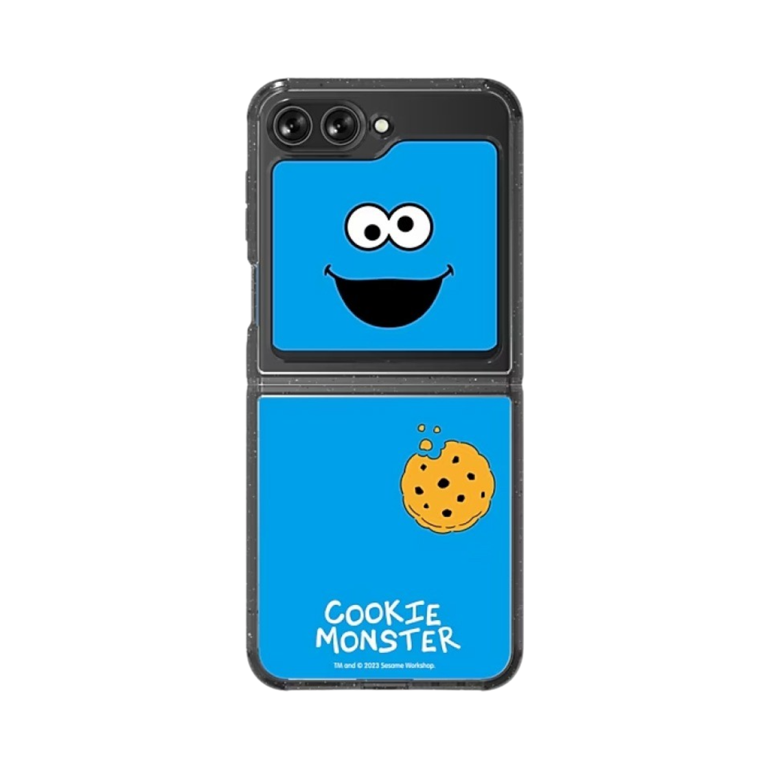 삼성 갤럭시 Z 플립5 세서미 스트리트 수트 케이스 & 플립 수트 카드 블루(Samsung Galaxy Z Flip5 Sesame Street Suit Case & Flip Suit Card Blue)