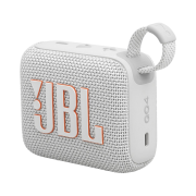 JBL GO4 Portable Bluetooth Speaker White