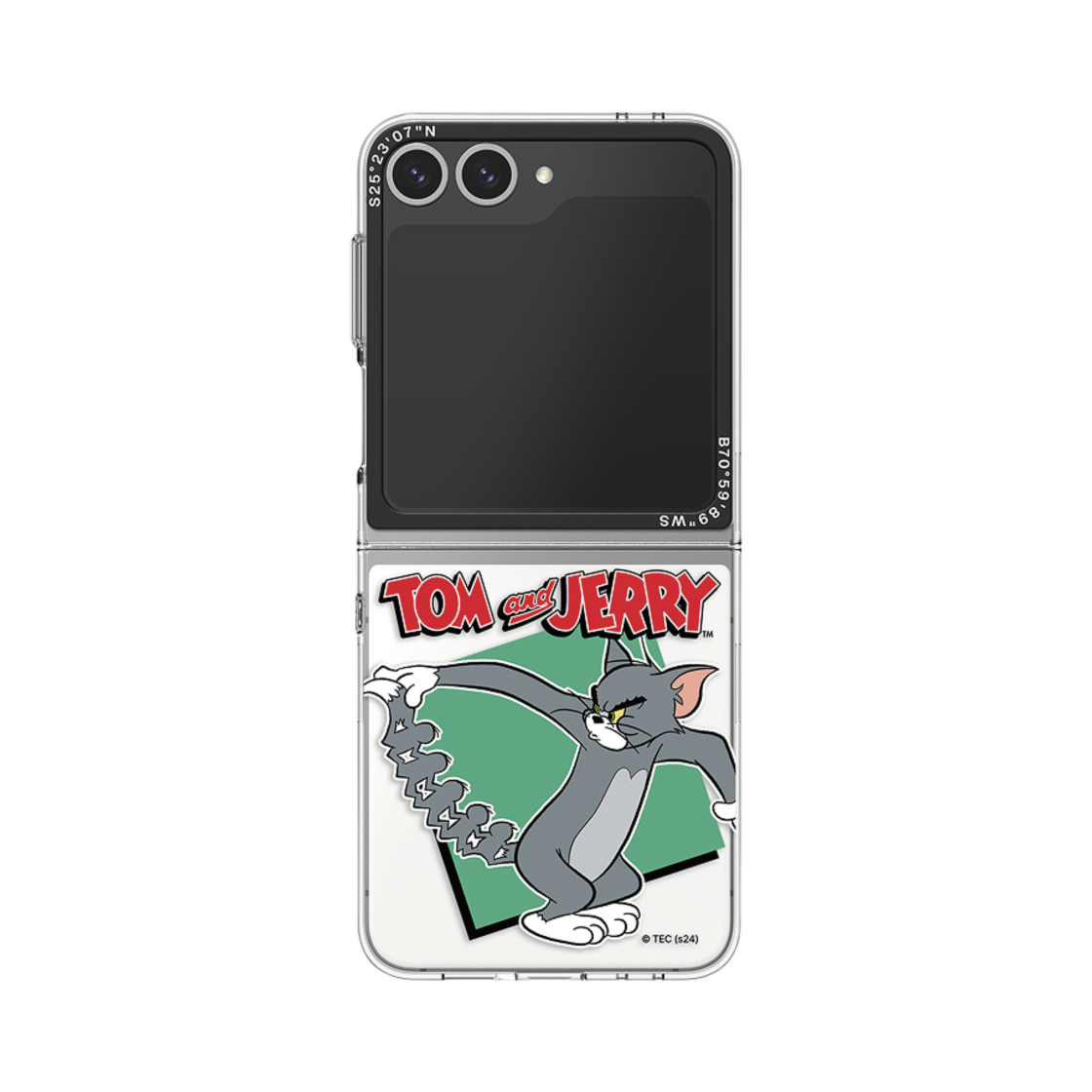 에스엘비에스 톰과 제리 마이 톰 슬림 임프레션 케이스 갤럭시 Z 플립6(SLBS Tom And Jerry My Tom Slim Impression Case For Galaxy Z Flip6) - 1
