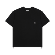 Wooyoungmi Cotton String T-Shirt Black - 22FW