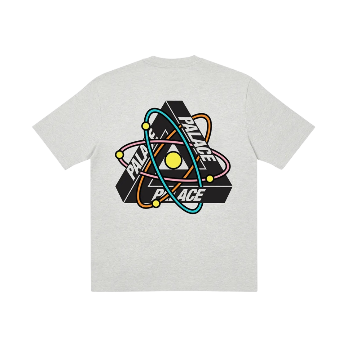 팔라스 트라이아톰 티셔츠 그레이 말 - 22FW(Palace Tri-Atom T-Shirt Grey Marl - 22FW) - 1