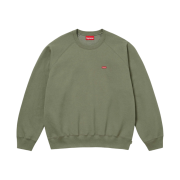 Supreme Small Box Raglan Crewneck Light Olive - 24SS