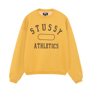 Stussy Athletics Crew Washed Washed Gold