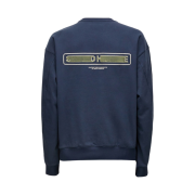 Solid Homme Soft Back Logo Sweatshirt Navy - 23SS