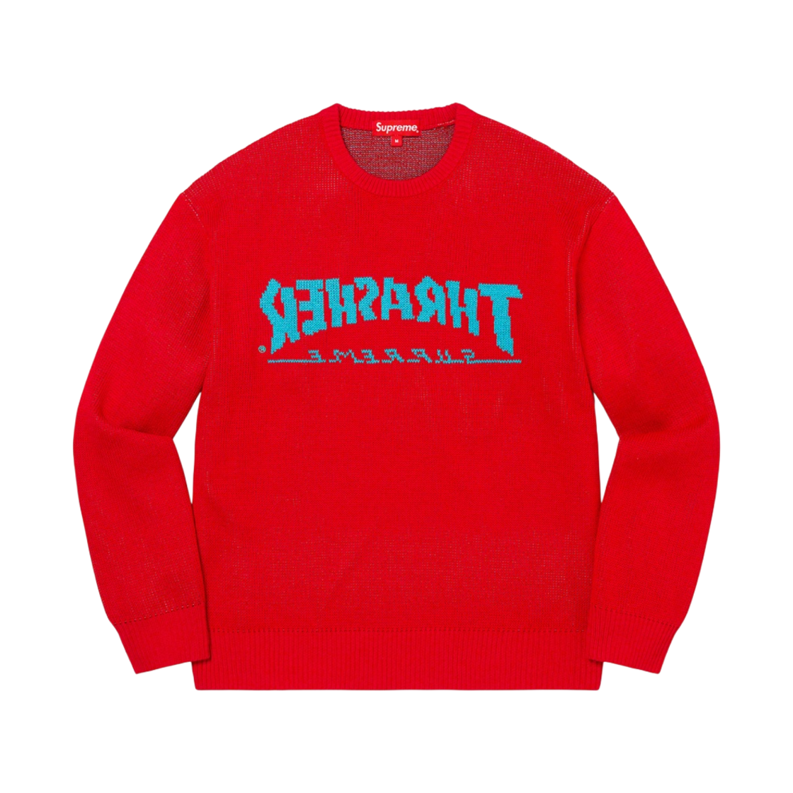 슈프림 x 트레셔 스웨터 레드 - 21FW(Supreme x Thrasher Sweater Red - 21FW)