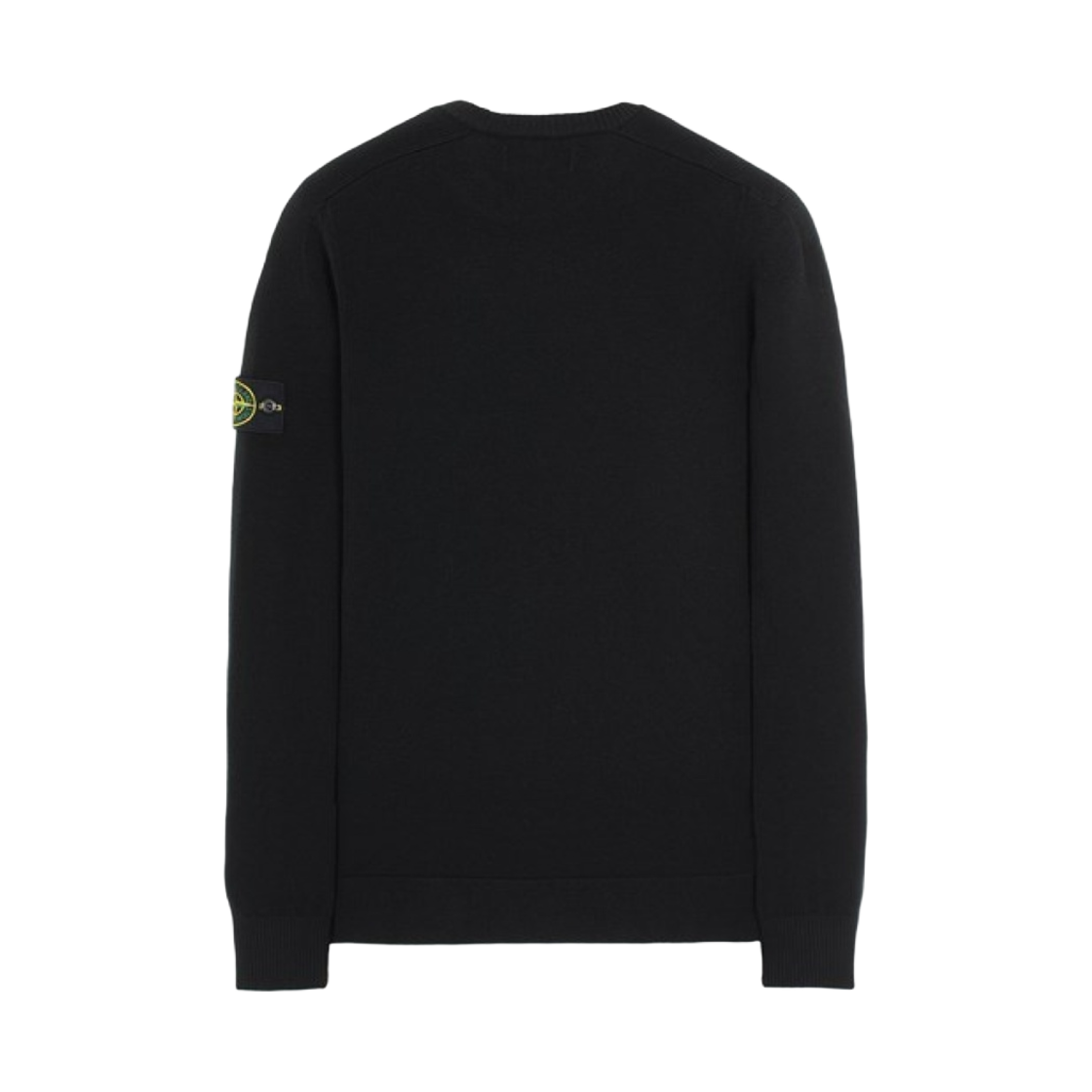 스톤 아일랜드 508A1 스트레치 울 크루넥 니트 블랙 - 21FW(Stone Island 508A1 Stretch Wool Crewneck Knit Black - 21FW) - 2