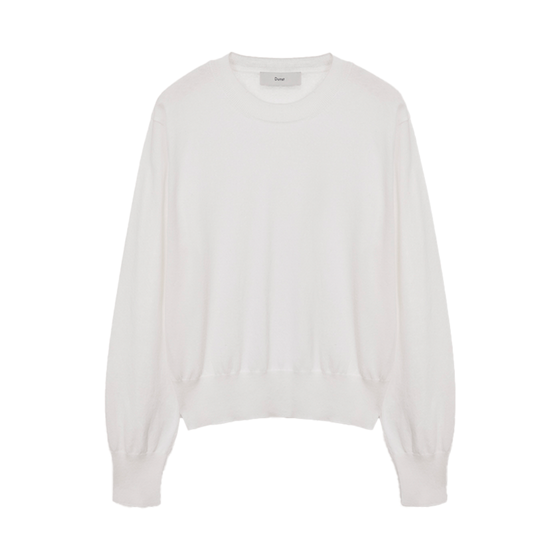 던스트 유니섹스 시어 크루넥 스웨터 아이보리