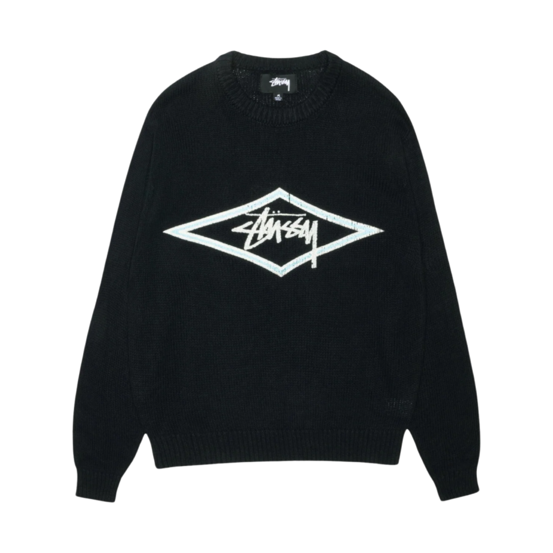 스투시 서프 팀 스웨터 블랙