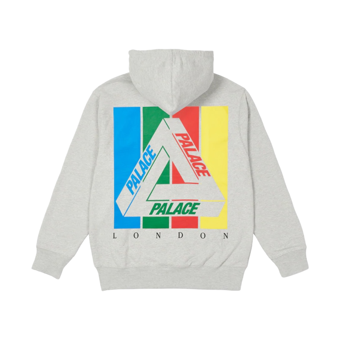 - Palace Tri-Emb Hood Grey Marl - 22SS