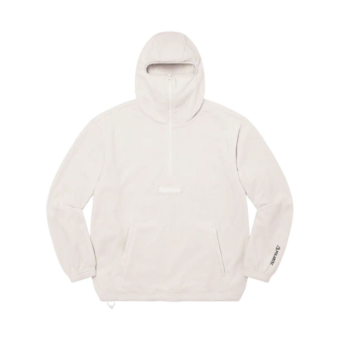 - Supreme Polartec Facemask Half Zip Pullover Stone - 22FW - 대표 이미지 #1