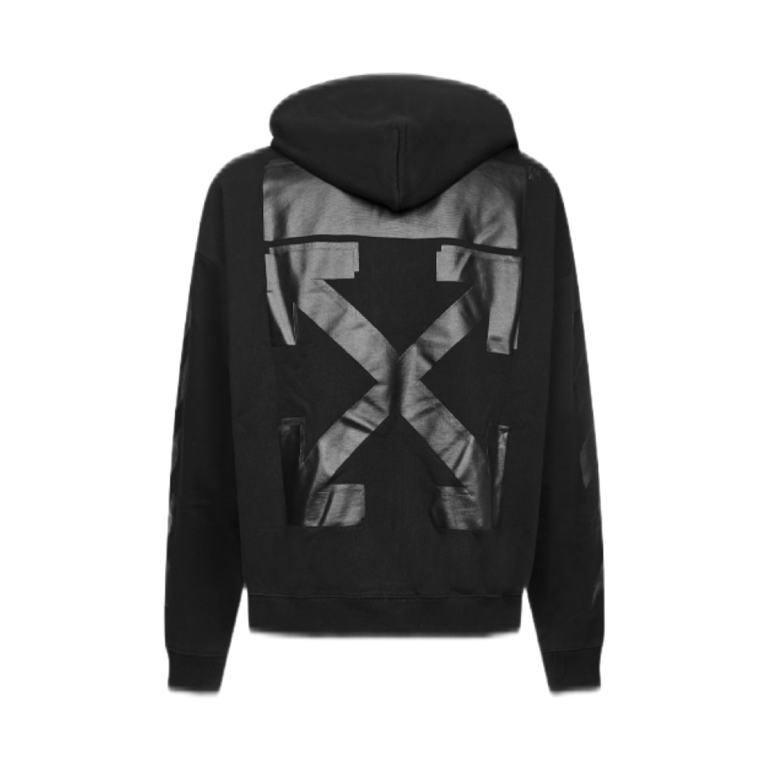 오프화이트 러버 애로우 후드 블랙(Off-White Rubber Arrow Hoodie Black) - 2
