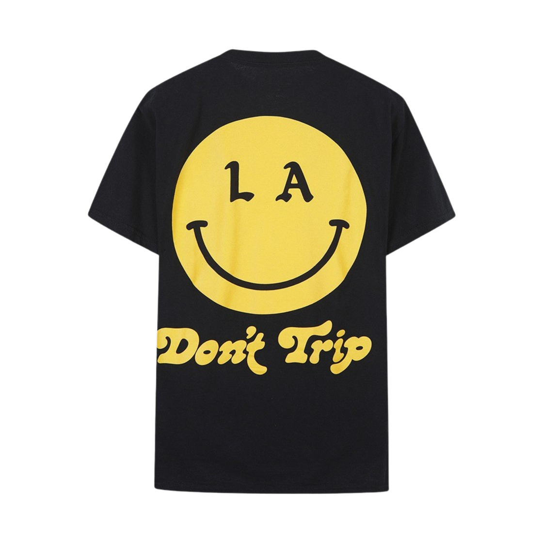 프리앤이지 비 해피 LA SS 티셔츠 블랙(Free & Easy Be Happy LA SS T-Shirt Black)