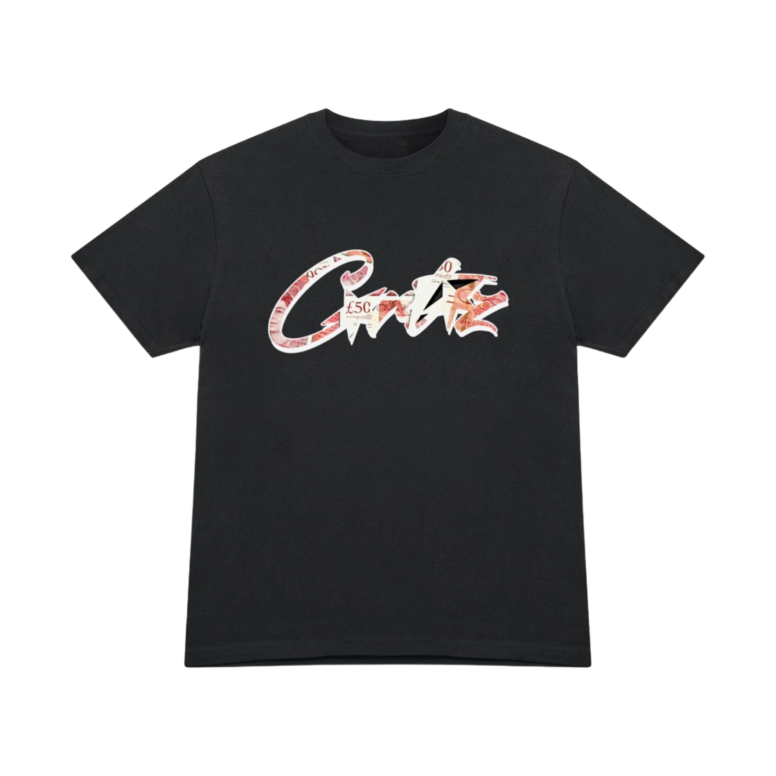 코르테이즈 머니 온 마이 마인드 티셔츠 블랙(Corteiz Money On My Mind T-Shirt Black) - 1