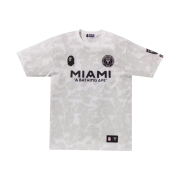 BAPE x Inter Miami CF Camo T-Shirt White