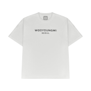 Wooyoungmi Seoul Front Logo T-Shirt White - 24SS