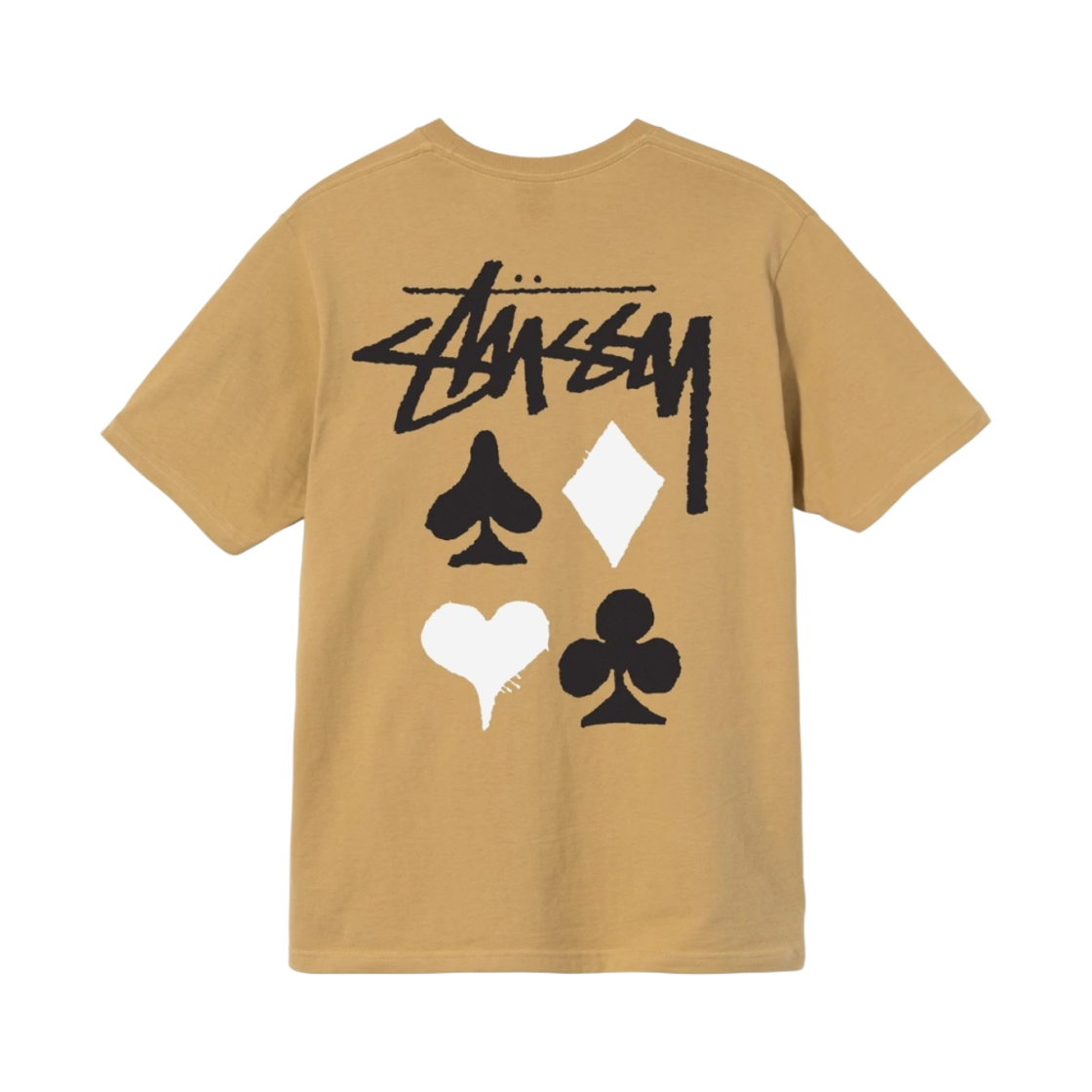 스투시 풀 덱 2 티셔츠 카키(Stussy Full Deck 2 T-Shirt Khaki) - 1