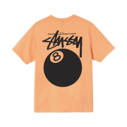 Stussy 8 Ball T-Shirt Peach - 21SS