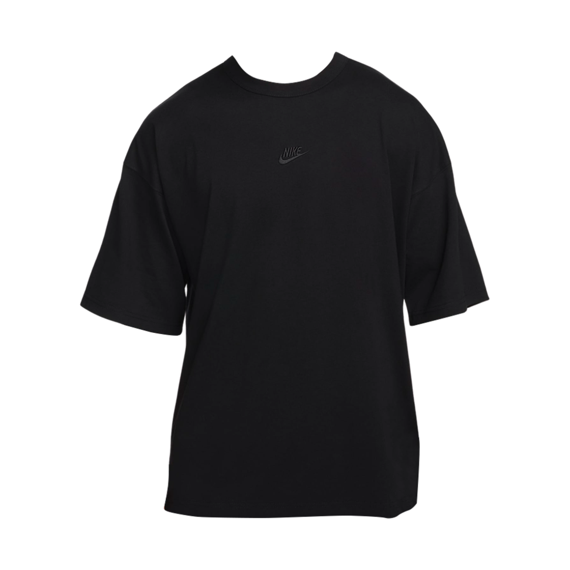 HF9607-010 Nike NSW Premium Essentials Oversized T-Shirt Black - Asia - 대표 이미지 #1