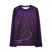 Burberry Rose Print Top Ribbon