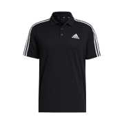 Adidas 3-Stripe Training Polo Shirt Black White - KR Sizing