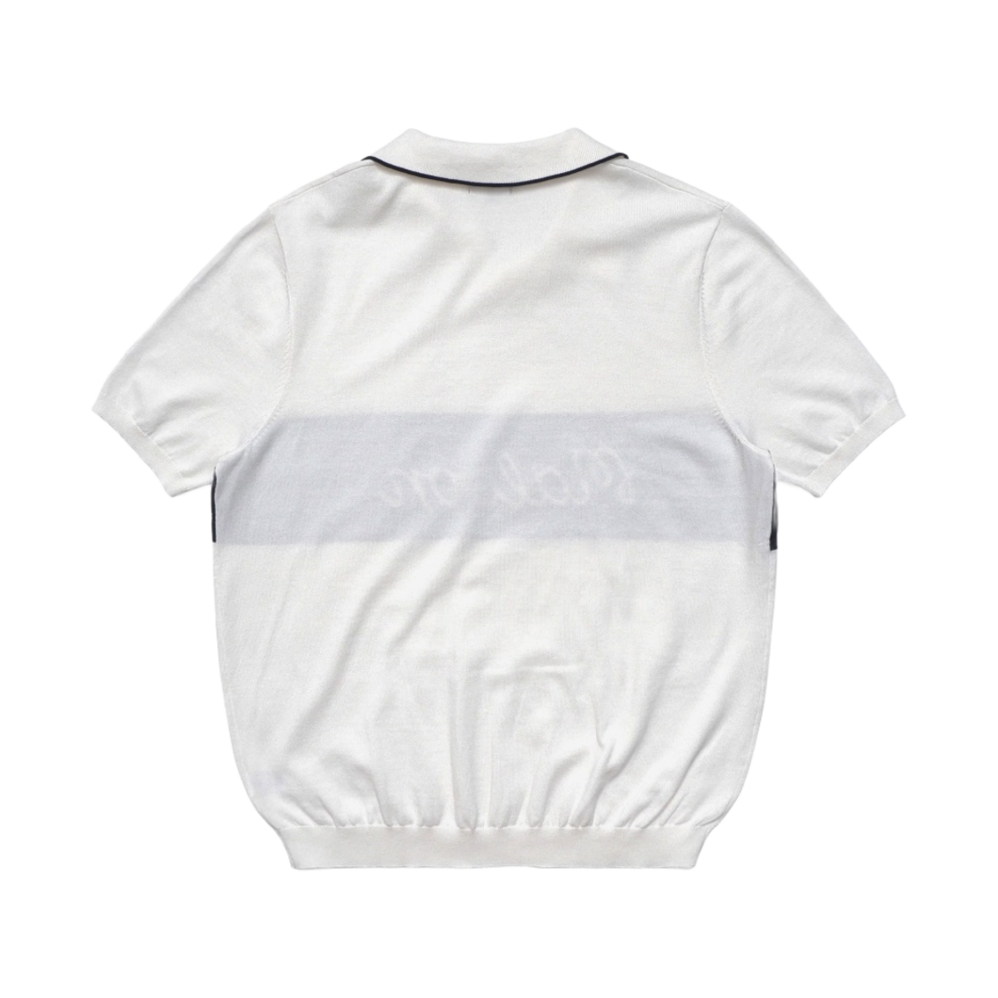 말본 골프 보틀 니트 폴로 아이보리(Malbon Golf Bottle Knit Polo lvory) - 2