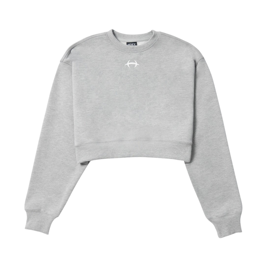 HD23FMT06W01 HDEX Womens Symbol Crop Sweatshirts Gray