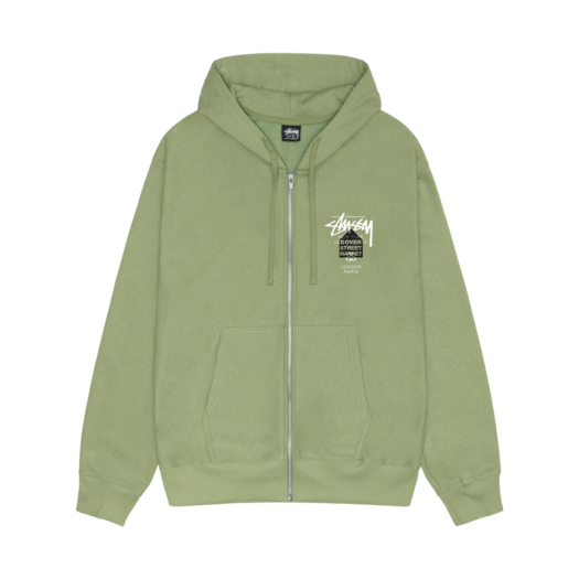스투시 월드투어 후드 집업 베리 2024 | Stussy | KREAM