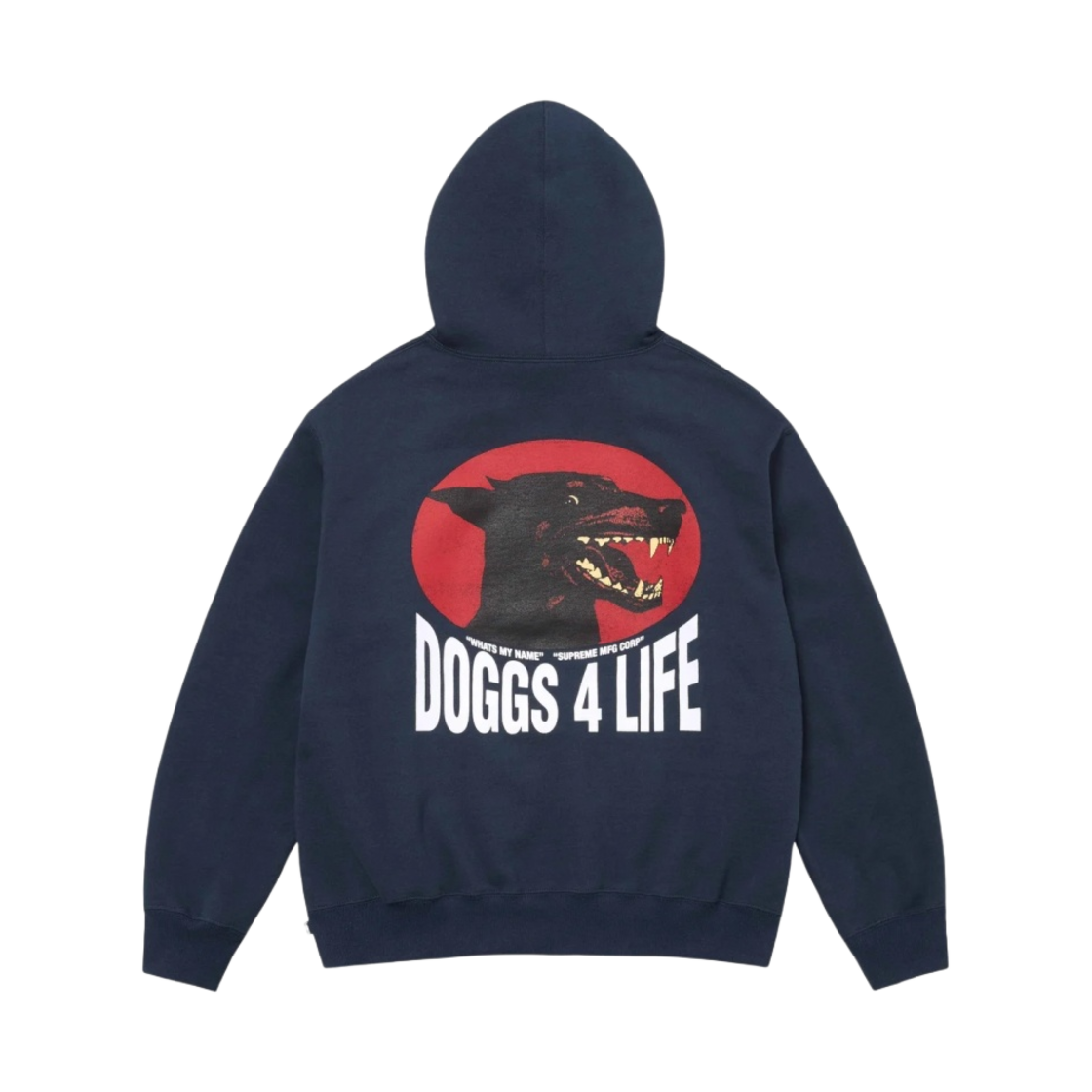 슈프림 독스 후드 스웨트셔츠 네이비 - 24SS