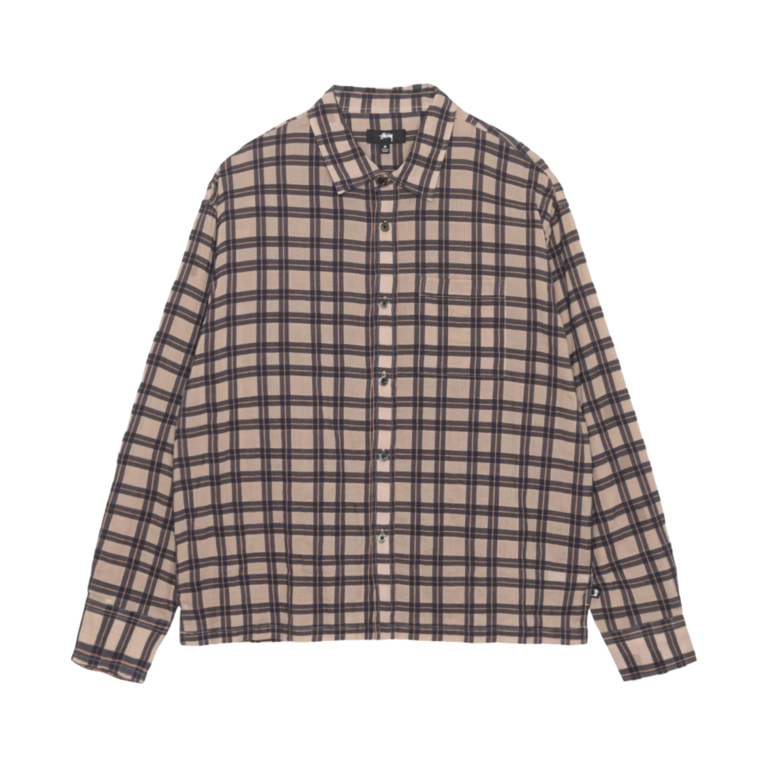 스투시 소노마 플레이드 셔츠 탄(Stussy Sonoma Plaid Shirt Tan) - 1