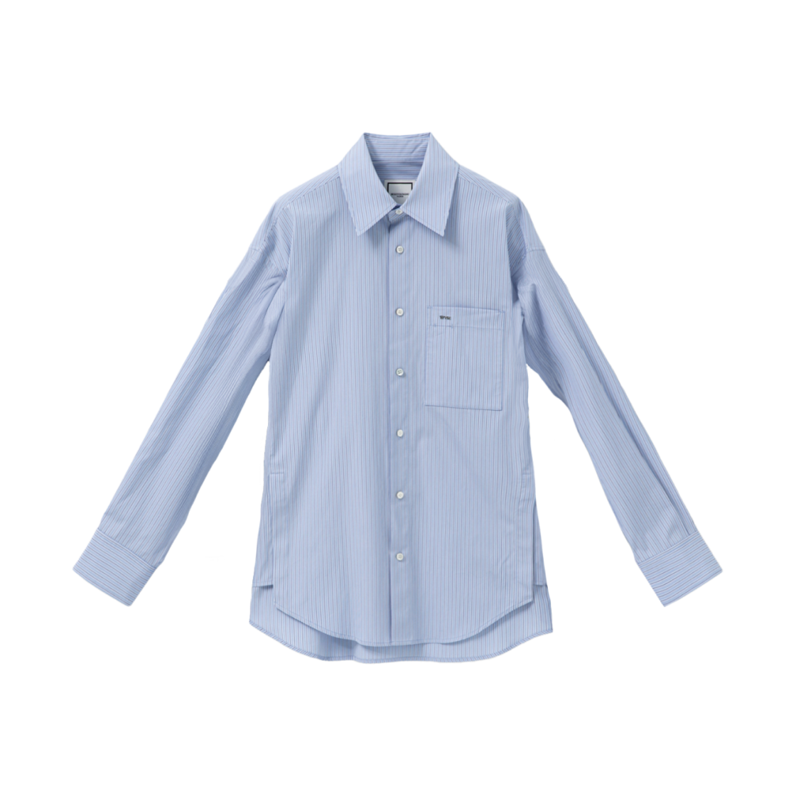 우영미 스트라이프 퀼티드 셔츠 블루 - 24FW | Wooyoungmi | KREAM