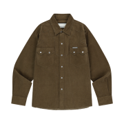Thevinylhouse Corduroy Western Shirts Khaki