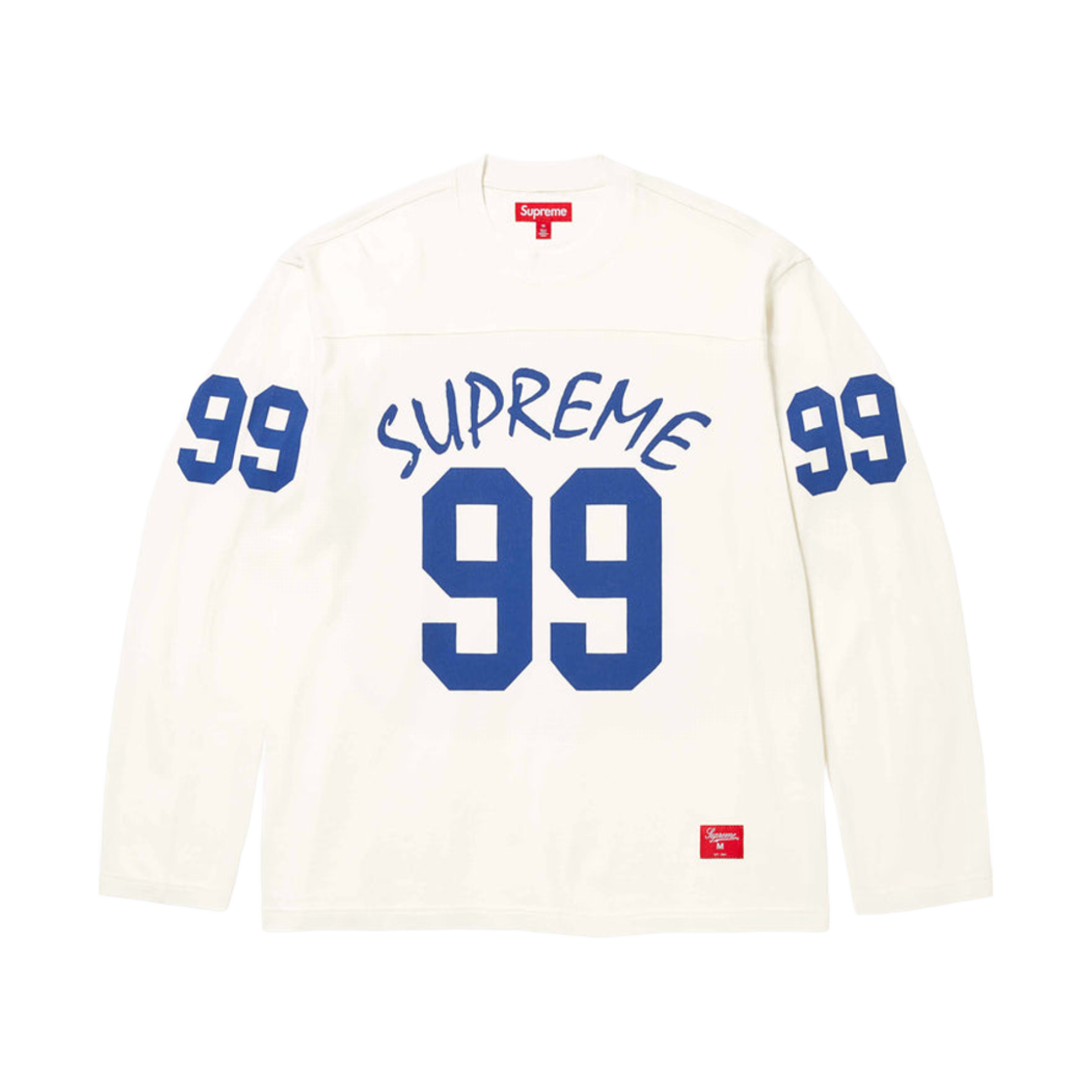 슈프림 99 롱슬리브 풋볼 탑 스톤 - 24SS | Supreme | KREAM