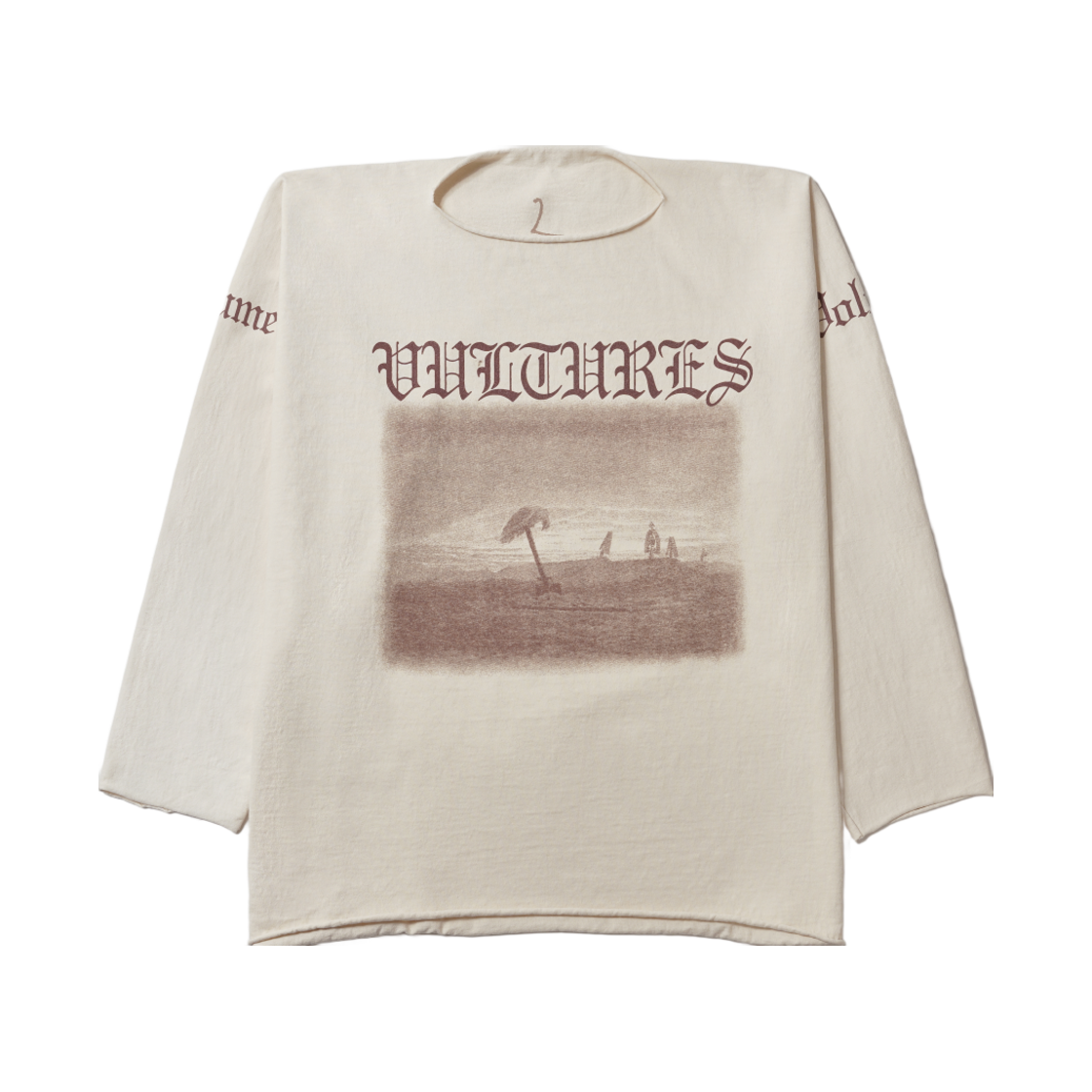 이지 벌처스 2 롱 티셔츠 화이트(Yeezy Vultures 2 Long T-Shirt White)