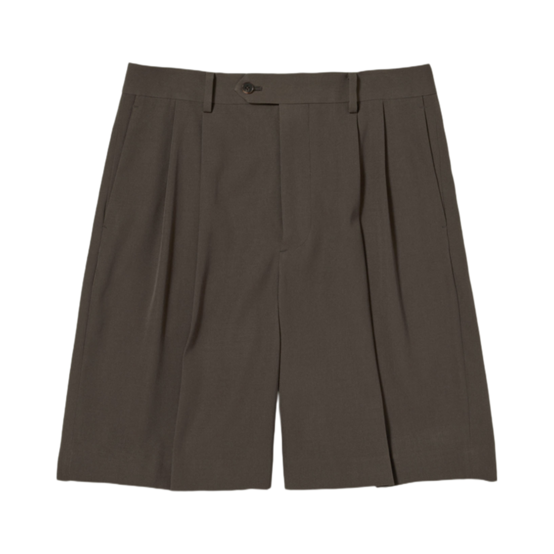 25SS】LIGHT WOOL MAX GABARDINE SHORTS Namu Shop - Auralee Light Wool Max Gabardine Shorts - Khaki