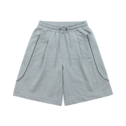 Ader Error Tever Logo Sweatshorts Gray