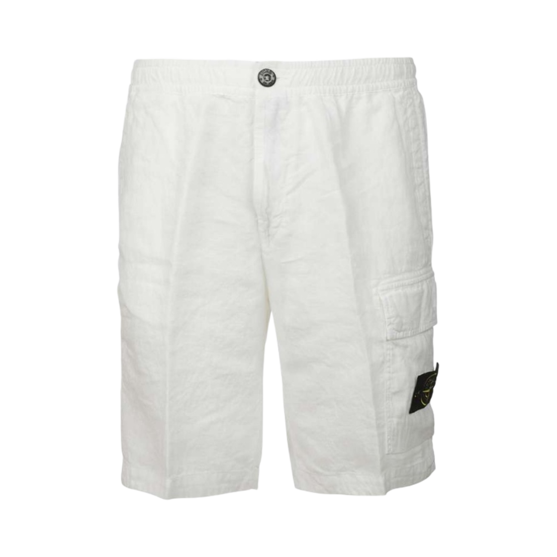 스톤 아일랜드 L1201 리넨 버뮤다 쇼츠 화이트 - 21SS(Stone Island L1201 Linen Bermuda Shorts White - 21SS) - 1