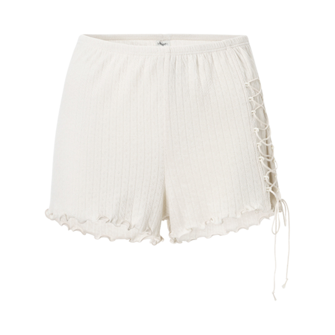 (W) 쓰리타임즈 오가닉 비비 쇼츠 내츄럴((W) Threetimes Organic Bibi Shorts Natural)