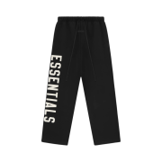Essentials Fleece Relaxed Sweatpant Black - 24FW
