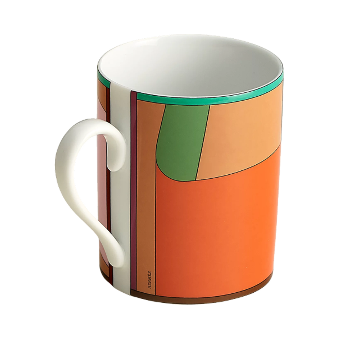 에르메스 라 세르펑틴 머그 넘버1 썽 꼴로리 (1개입)(Hermes La Serpentine Mug No.1 Sans Coloris (1 Plate)) - 2