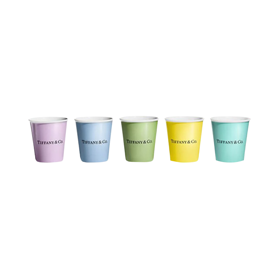 71364488 Tiffany & Co. Everyday Objects Tiffany Coffee Cups (Set of 5) - 대표 이미지 #1