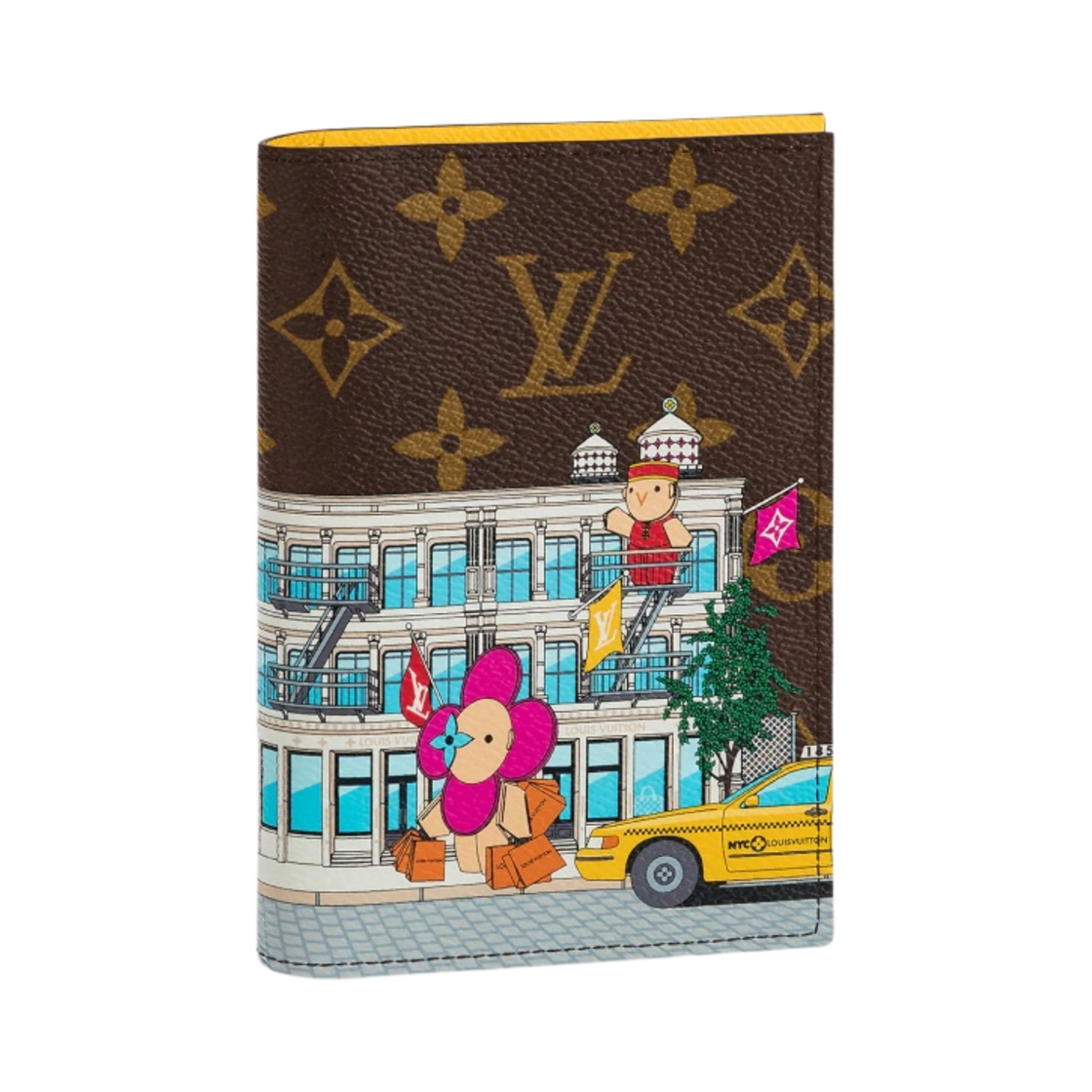 루이비통 비비엔 패스포트 커버 모노그램 옐로우(Louis Vuitton Vivienne Passport Cover Monogram Yellow) - 1