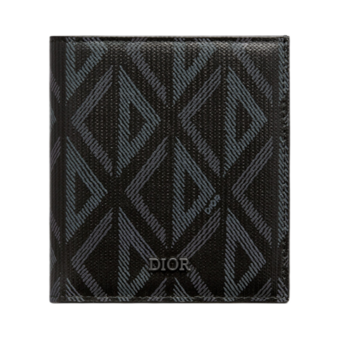 디올 버티컬 지갑 블랙 CD 다이아몬드 캔버스(Dior Vertical Wallet Black CD Diamond Canvas) - 1