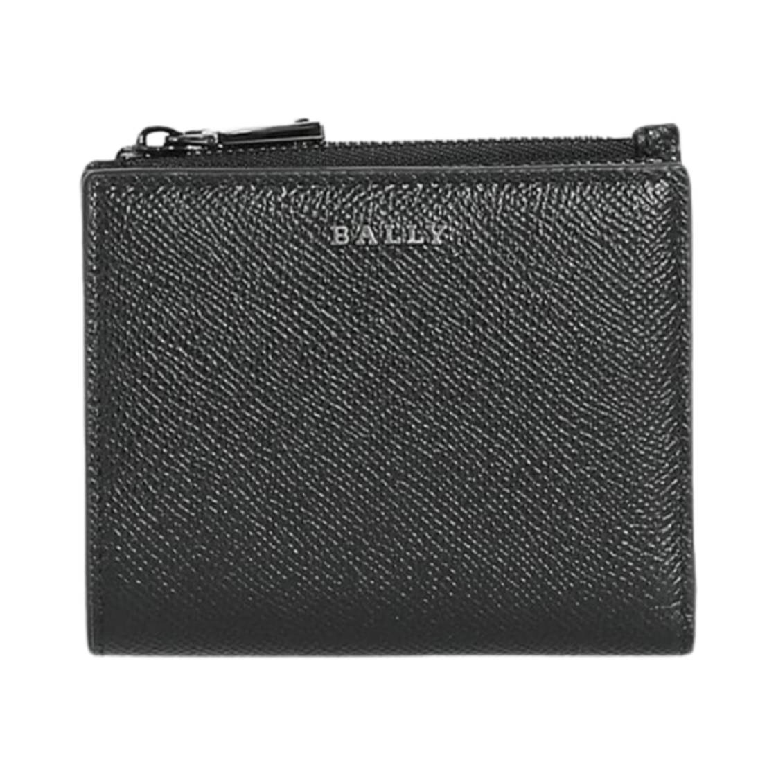 발리 버너 로고 ES 반지갑 블랙(Bally Bunner Logo ES Bi-Fold Wallet Black)