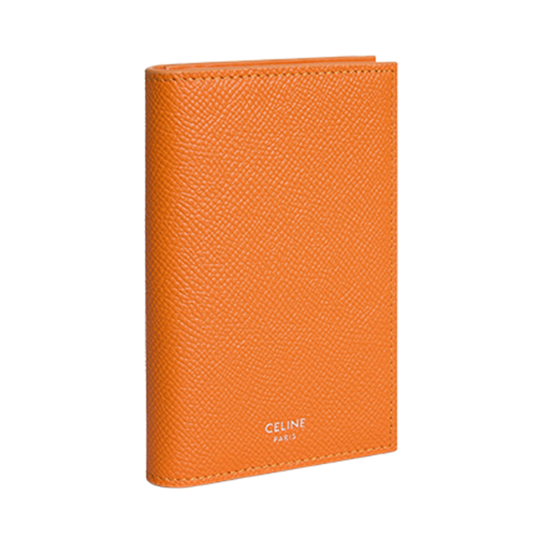 셀린느 버티컬 카드 홀더 그레인드 카프스킨 플루오 오렌지(Celine Vertical Card Holder in Grained Calfskin Fluo Orange) - 2