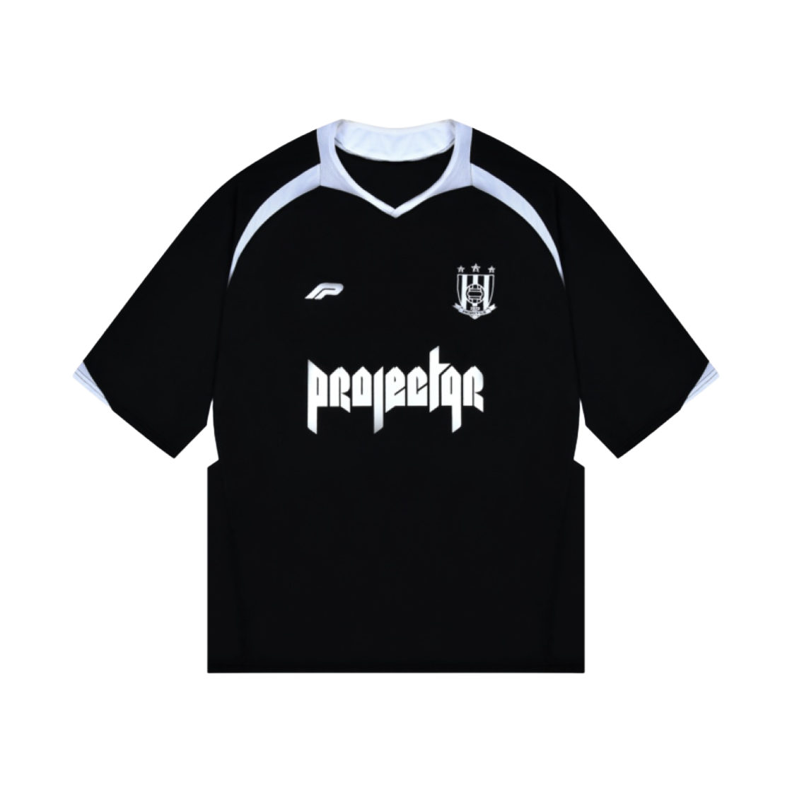 ★韓国の人気★【Project G/R】★Oversized Football Jersey★ 프로젝트 G/R 오버사이즈 풋볼 저지 블랙 | PROJECT G/R | KREAM