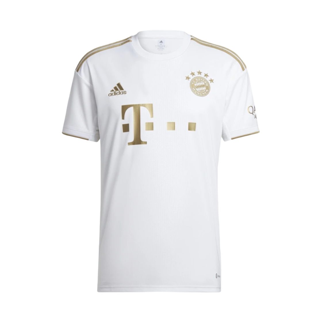 아디다스 바이에른 뮌헨 2022/23 어웨이 저지 화이트 - US 사이즈 (논 마킹 버전)(Adidas Bayern Munchen 2022/23 Away Jersey White - US Sizing (Non Marking Ver.))