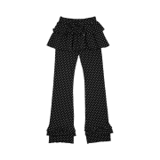 Roughneck Knit Double Skirt Pants Dot