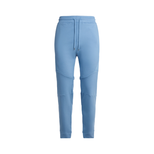 C.P. Company Diagonal Raised Fleece Zipped Track Pants Riviera Blue - 23FW