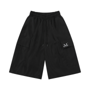 MUCENT Laurel Poly Bermuda Half Pants Black